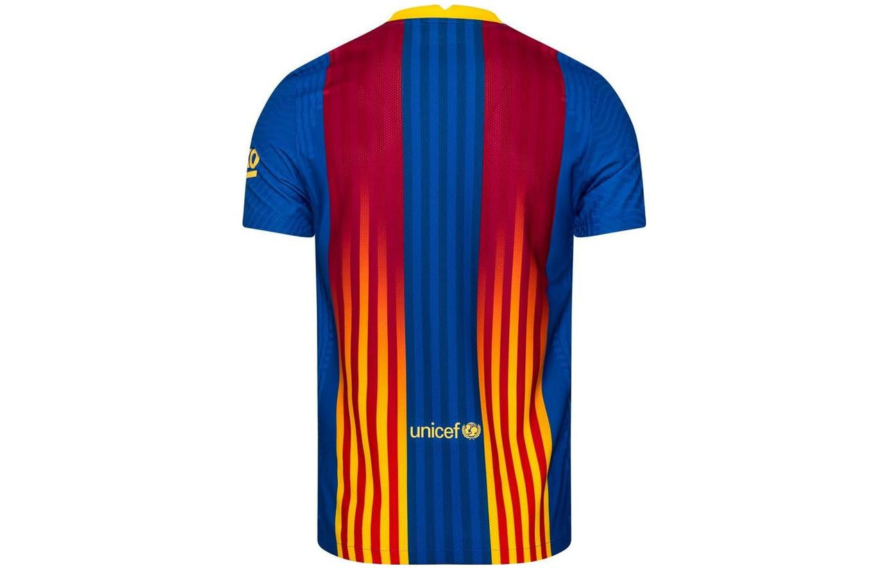 Nike FC Barcelona 2020/21 Vaporknit Match Away Jersey 'Blue Red' CK9805-481