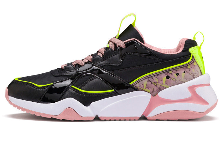 (WMNS) PUMA Nova 2 Shift 'Black Pink' 371049-01