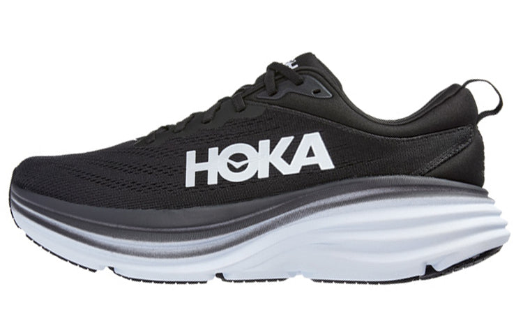 HOKA ONE ONE Bondi 8 2E Wide 'Black White' 1127953-BWHT