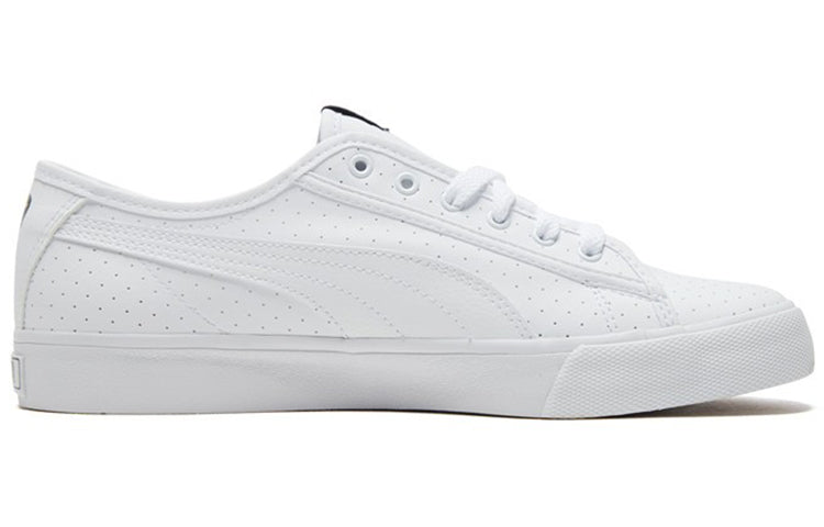 PUMA Bari Low Tops Casual Skateboarding Shoes Unisex White 370916-02