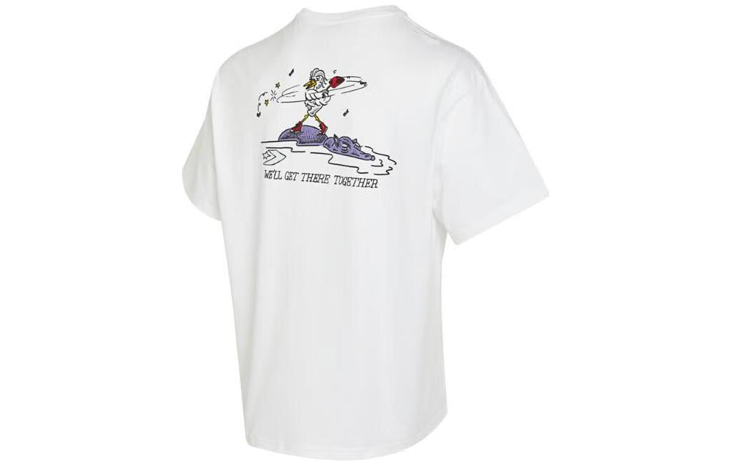 Converse Swamp Pals T-Shirt Asia Sizing 'White' 10025440-A02