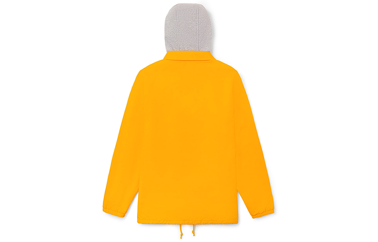 Men's Vans Woven hooded Casual Sports Jacket Yellow VN0A4MQV85W