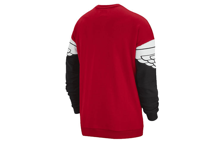Men's Air Jordan Round Neck Sports Large Red AO0426-687