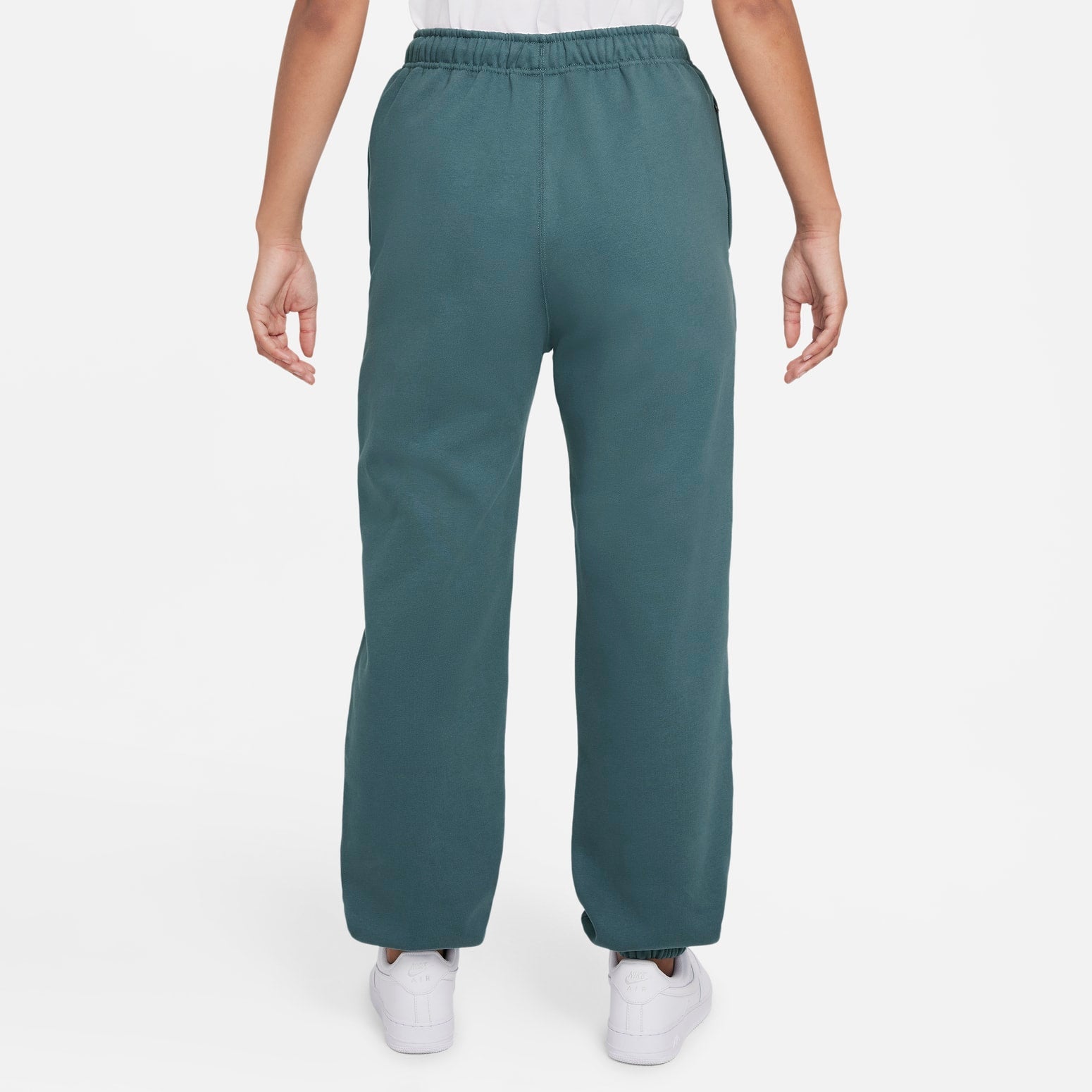 (WMNS) Nike Solo Swoosh Sweatpants 'Green' CW5565-387