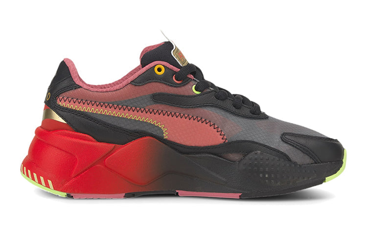 (GS) PUMA Sonic x RS-X 'Black High Risk Red' 374318-01