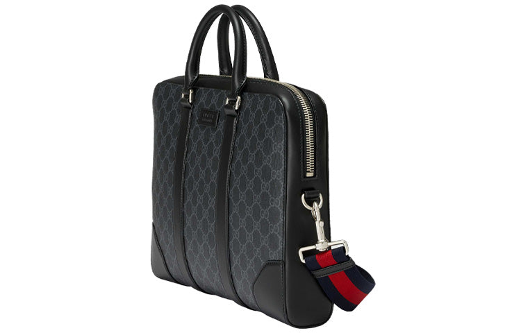 Gucci GG Supreme Briefcase 'Black' 474135-K5RLN-1095