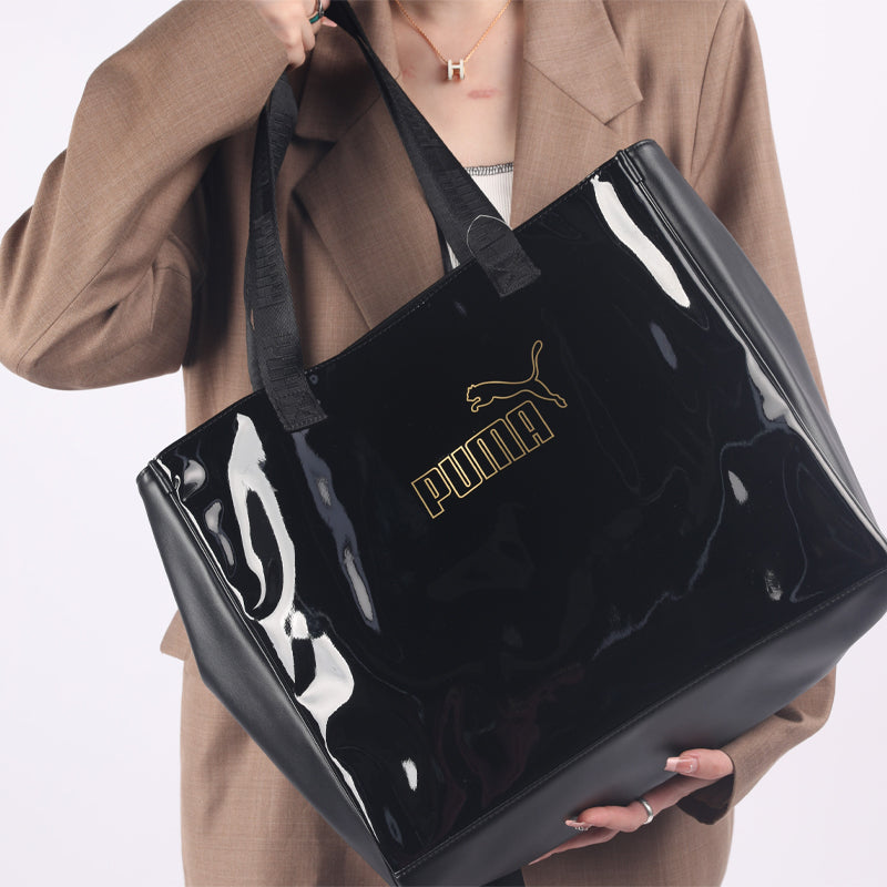 (WMNS) PUMA Core Up L Tote Bag 'Black' 077919-01