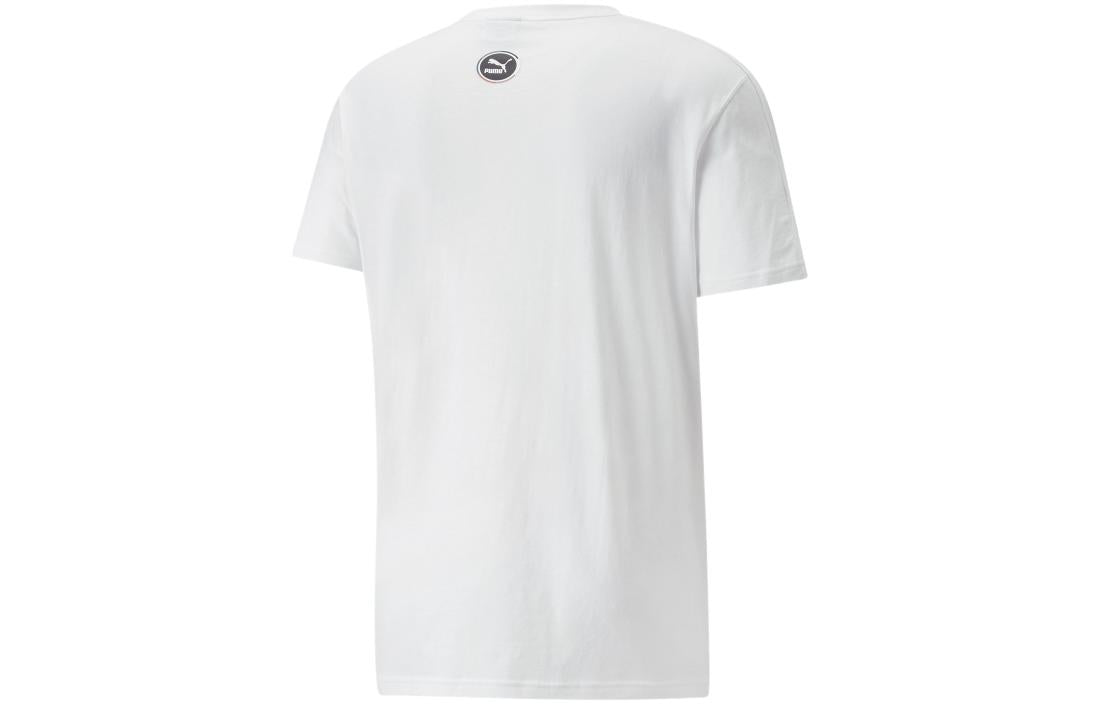 PUMA T7 Go For Graphic Tee 'White' 535381-02