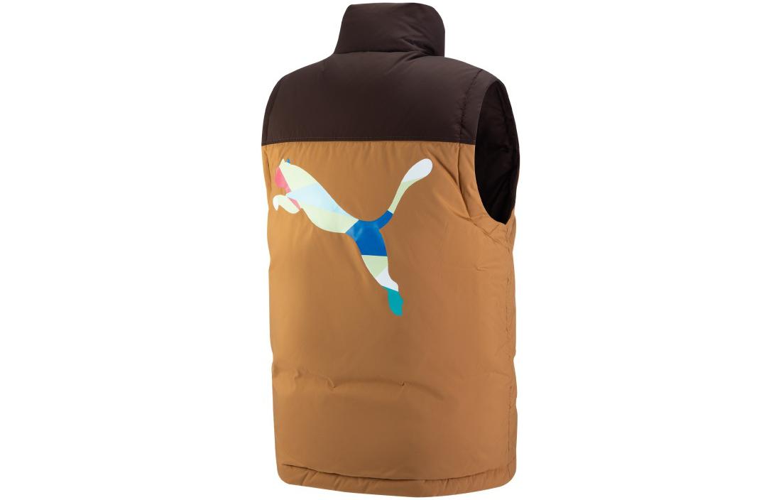 PUMA Down Puffer Vest 'Brown' 539871-74