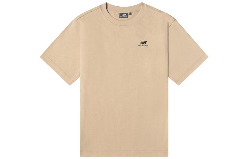 New Balance Sportswear IU T-Shirt Asia Sizing 'Beige Black' 5EC2U133-BEI