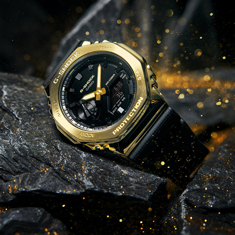 CASIO G-Shock Analog-Digital 'Black Gold' GM-2100G-1A9PR
