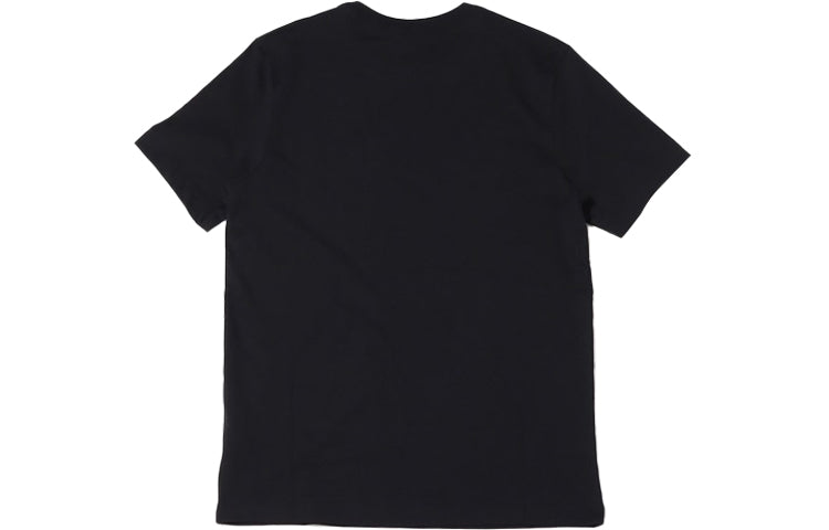 Air Jordan Flying Man Logo Round Neck Short Sleeve Black DC9798-010