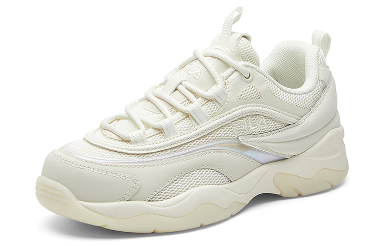 (WMNS) FILA Ray Retro Running Shoes White F52W041101FSW