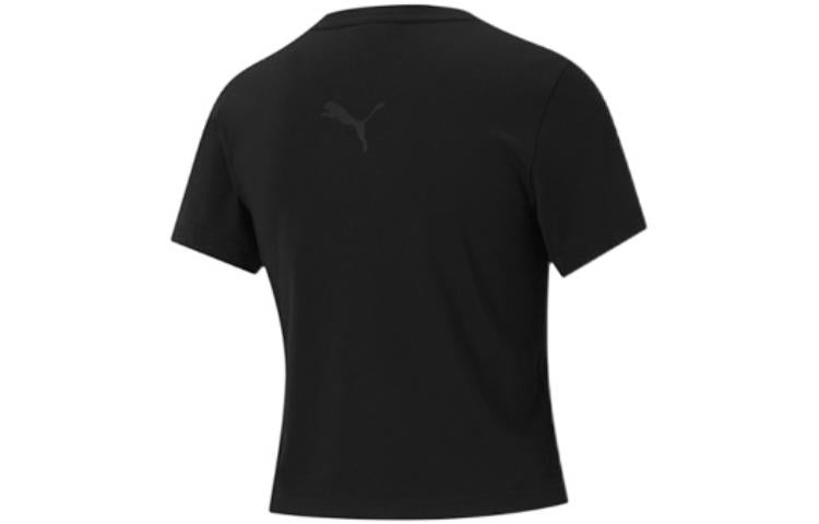 (WMNS) PUMA Evide Casual Sports Breathable Round Neck Short Sleeve Black 599179-51