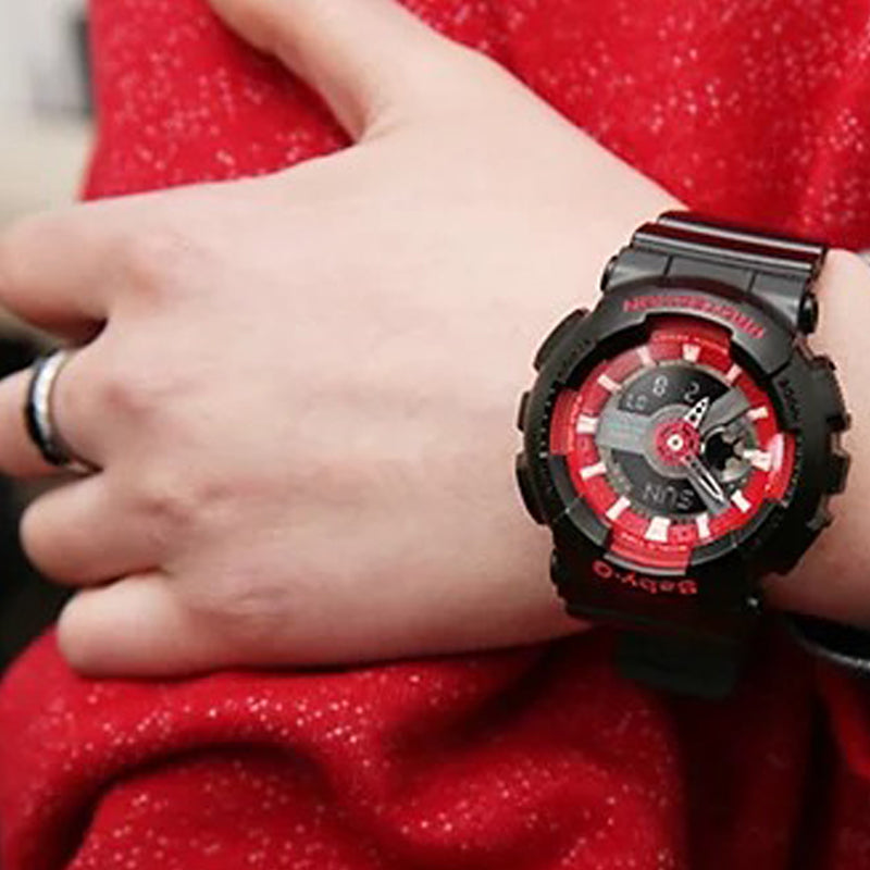 CASIO Baby-G 'Black Red' BA-110SN-1A