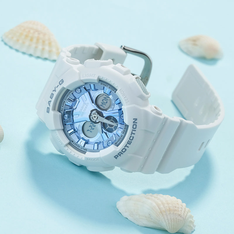 CASIO Baby-G 'White Blue' BA-130-7A2PR
