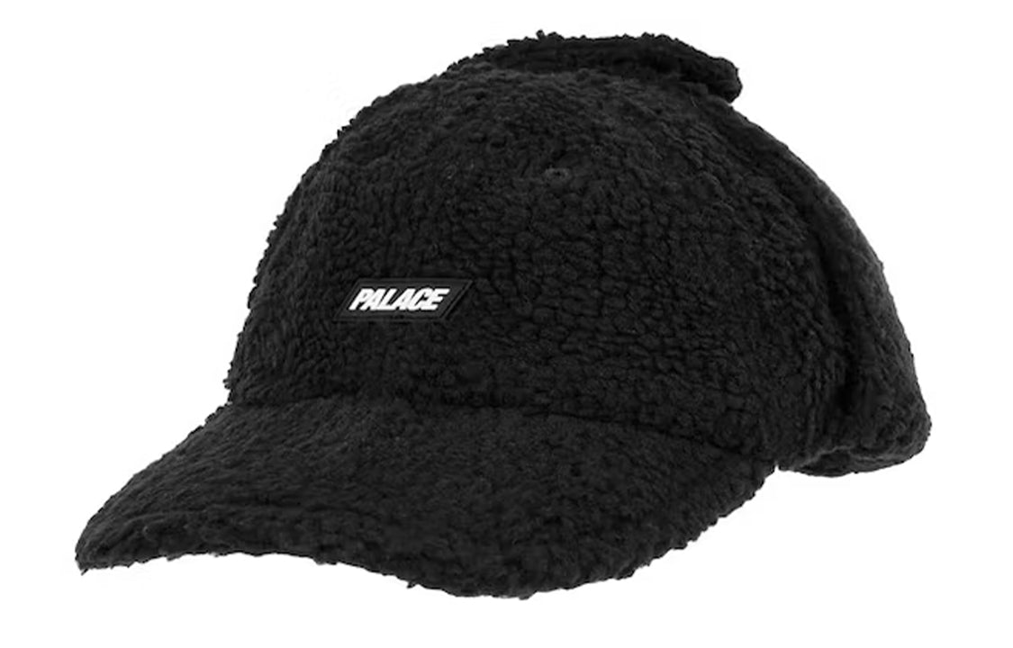 Palace Warmdome Earflap 6-Panel Cap 'Black' P23H-629