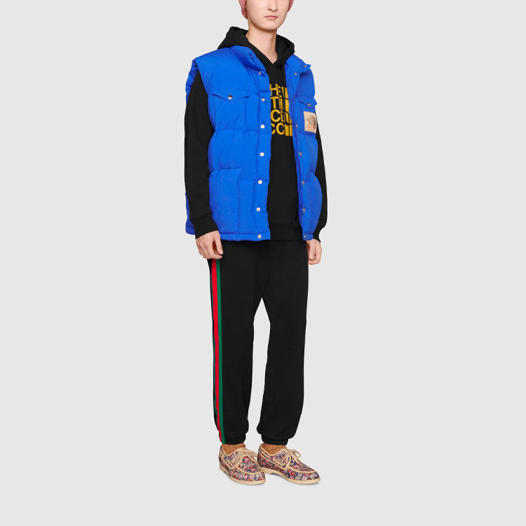 Gucci x THE NORTH FACE Crossover Printing Hoodies Pullover Long Sleeves 'Black' 651724-XJDCM-1131