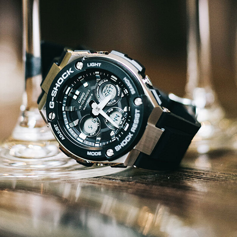 CASIO G-Shock G-Steel 'Silver Black' GST-W300-1APR