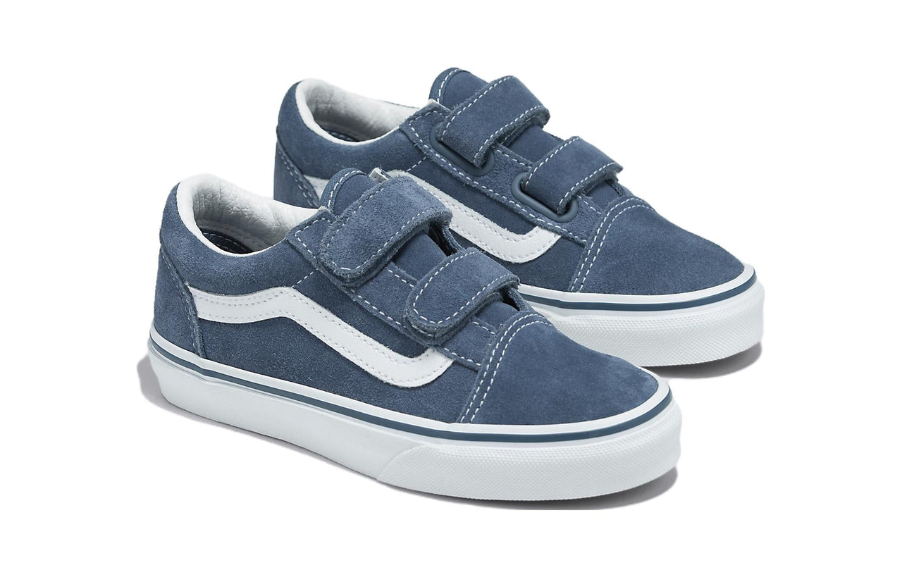 (PS) Vans Old Skool V Suede Shoes 'Vintage Indigo' VN000VHEAHU