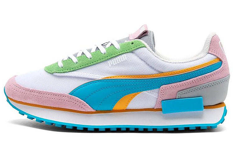(WMNS) PUMA Future Rider 'Double - White Pink Lady' 382281-01