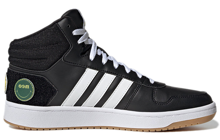 adidas Hoops 2.0 Mid 'Black White' GY7616