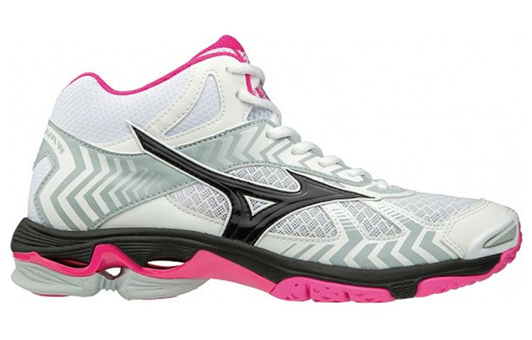 (WMNS) Mizuno Wave Bolt 7 Mid 'White Pink' V1GC186564