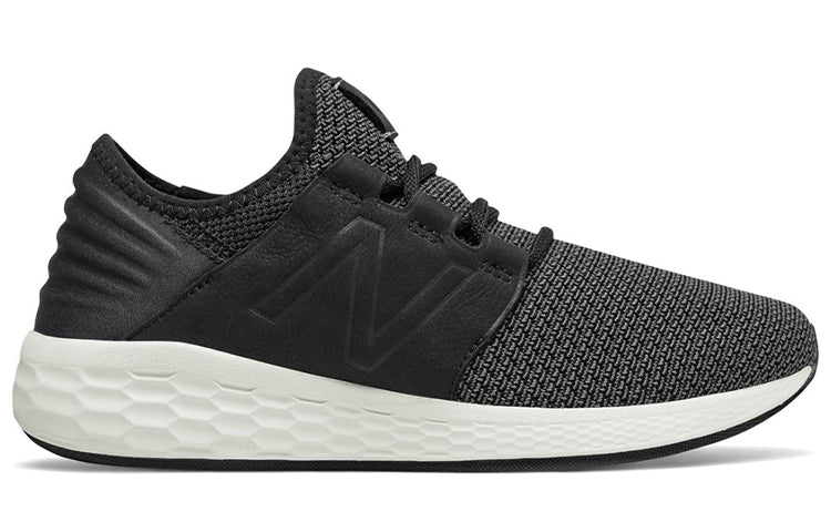 (WMNS) New Balance Fresh Foam Cruz v2 Nubuck Black/White WCRUZNB2