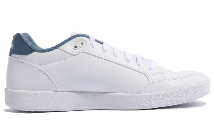 Reebok Vector Smash Low Top Casual Skate Shoes Unisex White Blue GW7756
