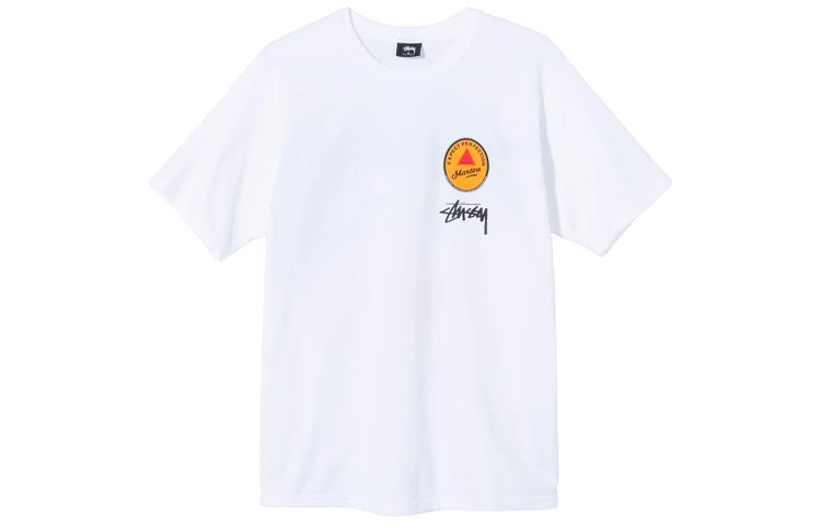 Stussy Martine Rose WORLD TOUR Printing T-shirt White 3903639