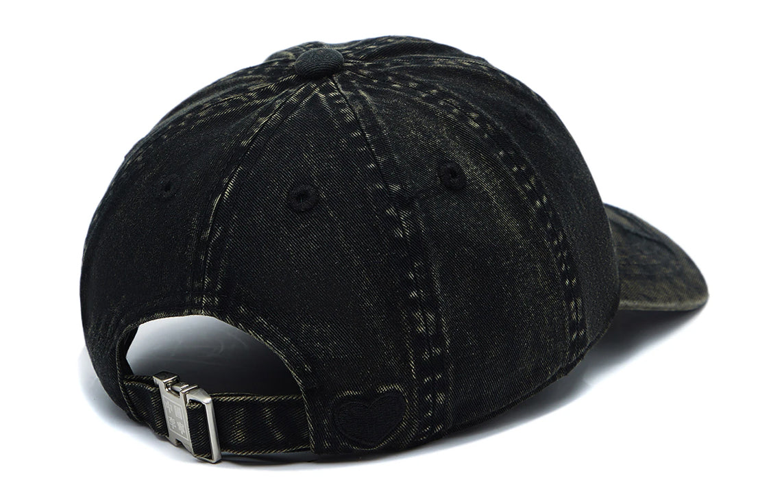 Li-Ning Logo Denim Baseball Cap 'Washed Black' AMYT039-1