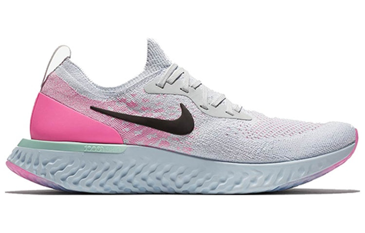 (WMNS) Nike Epic React Flyknit 'Pure Platinum' AQ0070-007
