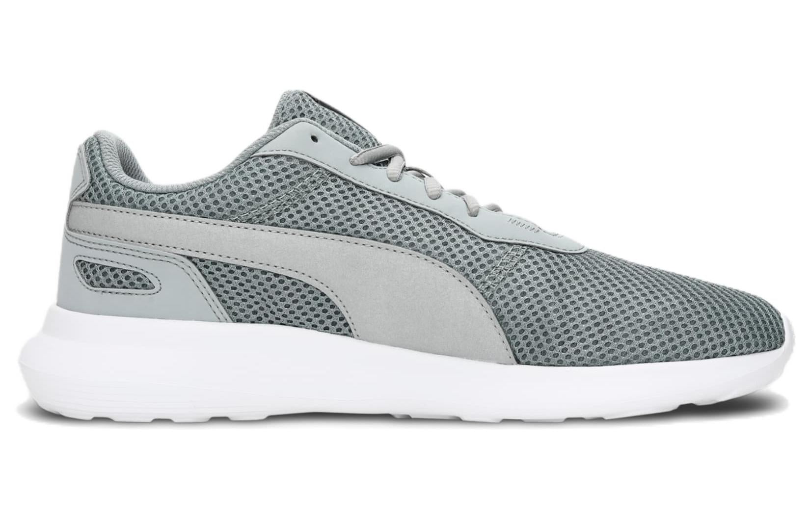 PUMA Cliff Low Tops Gray White 387186-02
