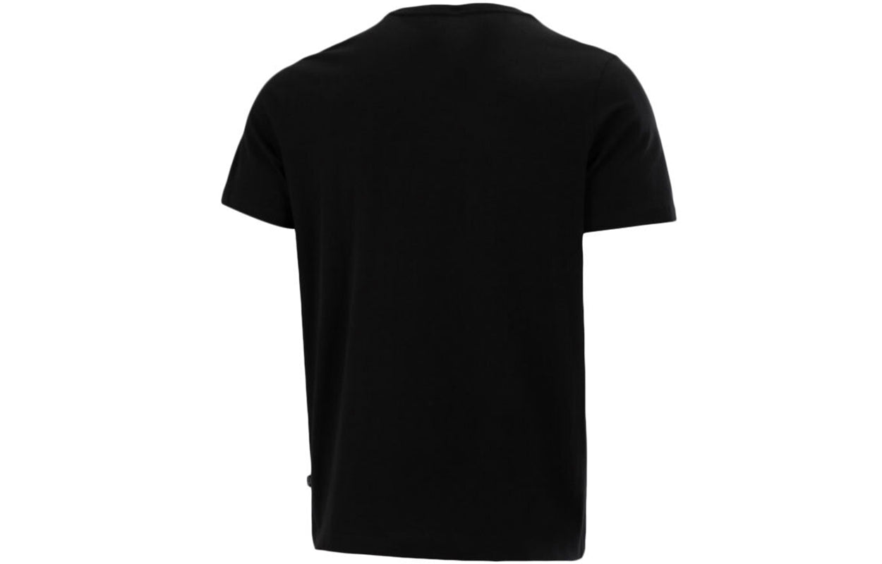 PUMA CasualSport Logo Printing Short Sleeve Black 847666-51