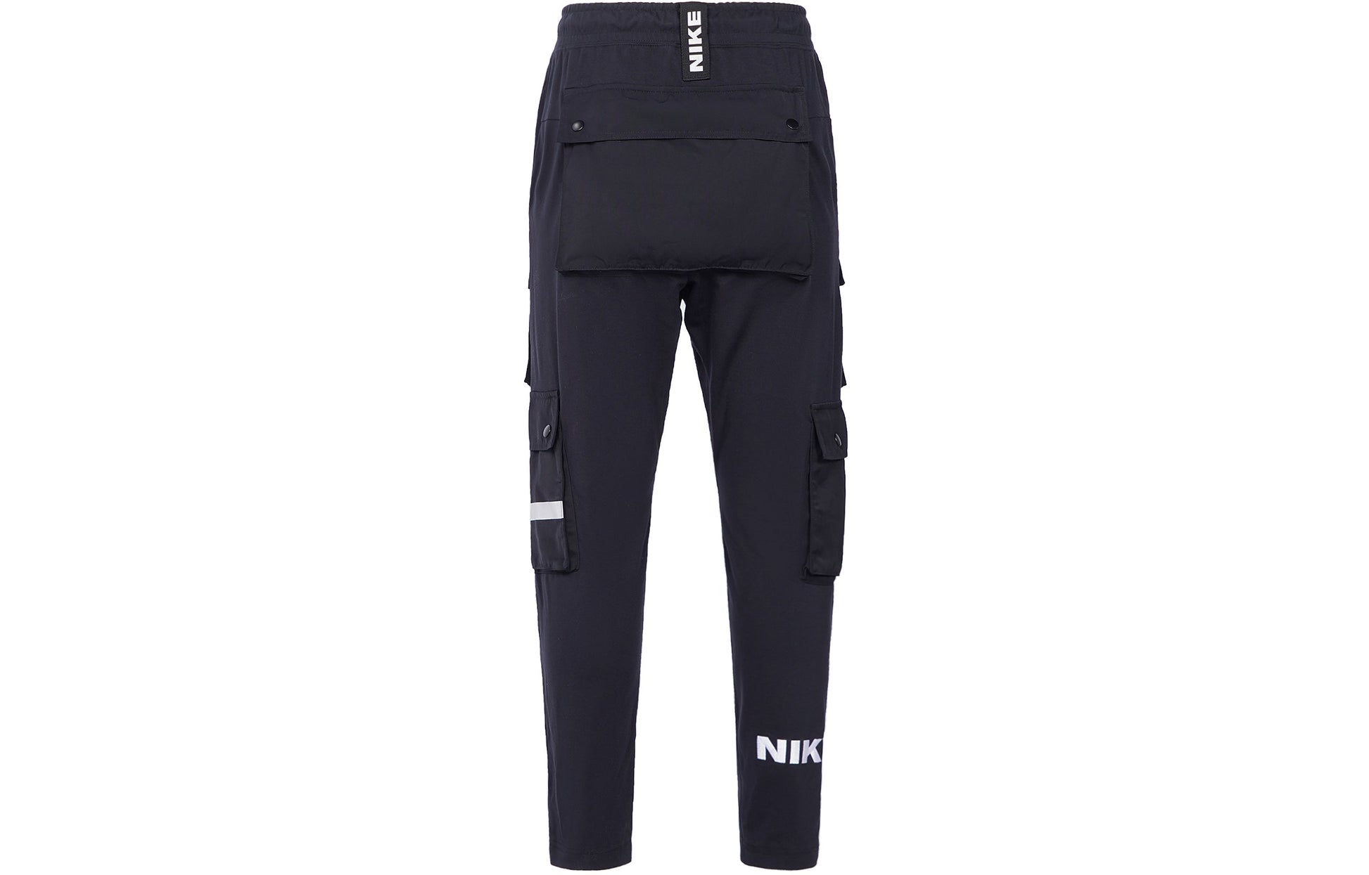 Nike Cargo Pocket Knit Sports Long Pants Asia Sizing 'Black' DB3612-010