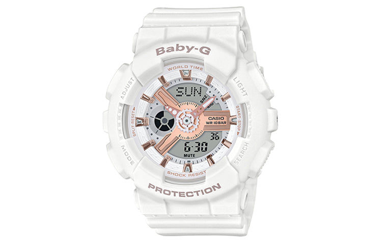 CASIO Baby-G 'Black & White' GA-110-1BDR&BA-110RG-7A