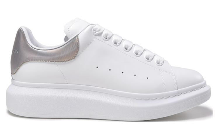 Alexander McQueen Oversized Sneaker 'White Metallic Platinum' 586204WIBNR9732