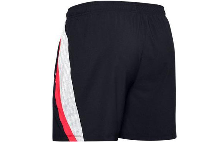 Under Armour Launch SW 5inch Graphic Shorts 'Black' 1350152-001
