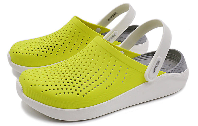 Crocs LiteRide Lazer Cut Clogs 'Yellow Beige' 204592-38L