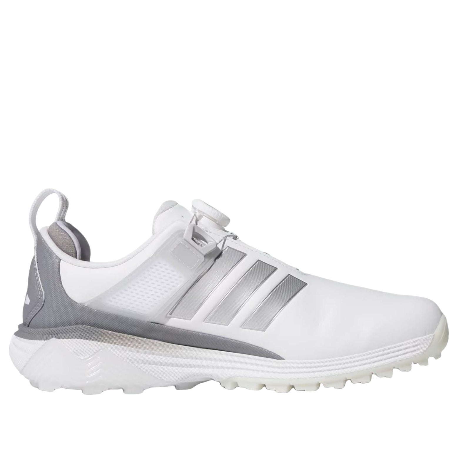 adidas Adipower 26 Boa Spikeless Golf Shoes 'Cloud White Silver Metallic Grey Two' JS4140