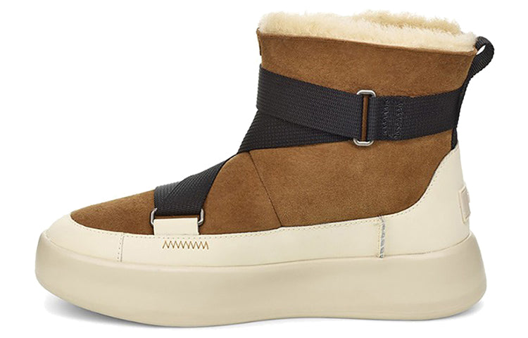 (WMNS) UGG Classic Boom Buckle Brown 1104616-CHE