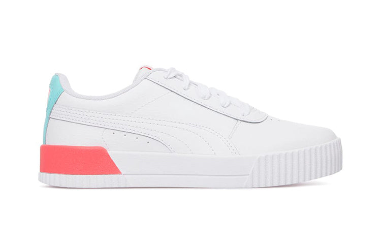 (PS) PUMA Carina L Sneakers White/Pink 370678-23