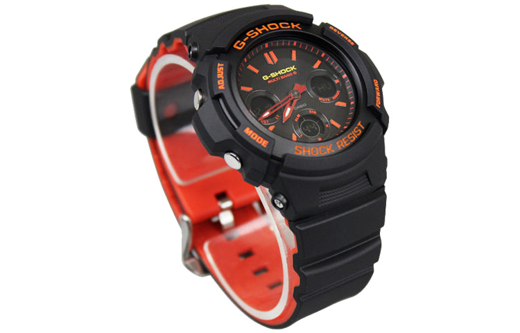 CASIO G-Shock Analog-Digital 'Black' AWG-M100SBR-1APR