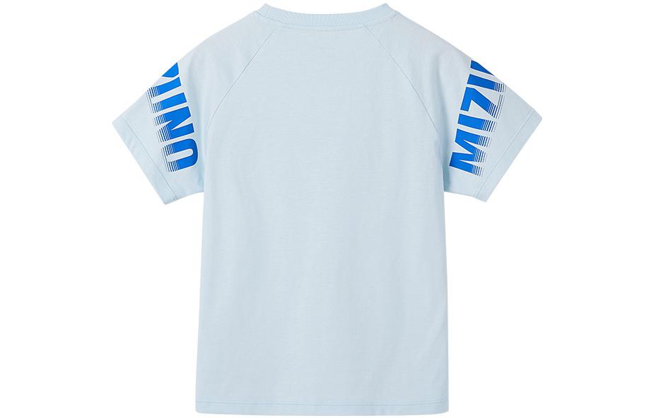 (GS) Mizuno Sportswear T-shirt 'Blue' T2267