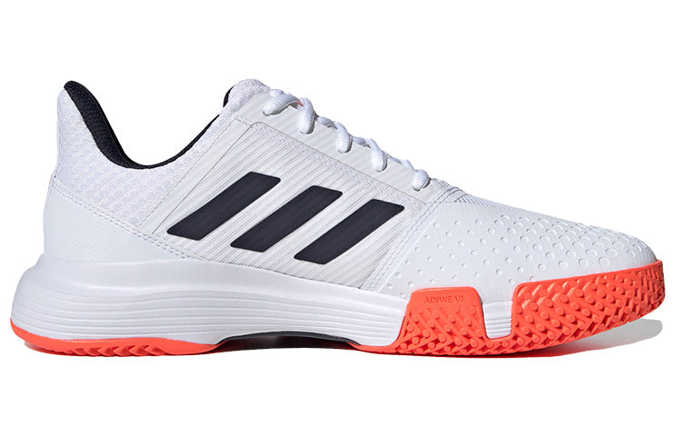 adidas CourtJam Bounce 'White Solar Red' FU8102
