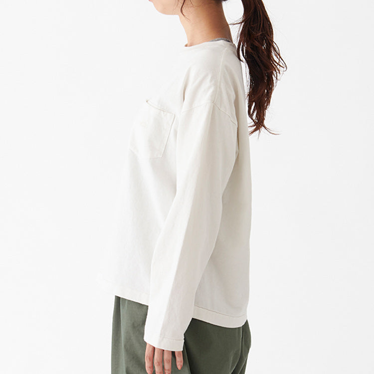 THE NORTH FACE PURPLE LABEL 7oz L/S Pocket Tee NT3961N-EC