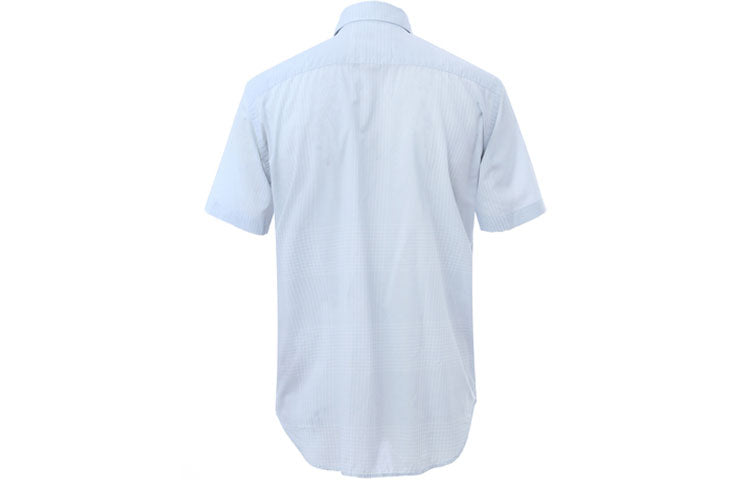 Men's Burberry Short Sleeve Shirt light grey 80050971