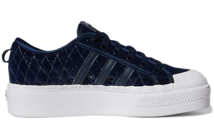 (WMNS) adidas Nizza Platform 'Dark Blue White' H02685