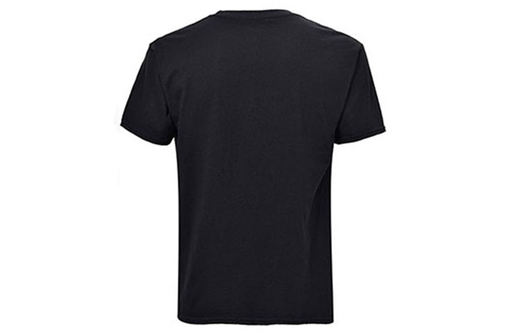 Mitchell & Ness NBA Series Los Angeles Lakers Printing Short Sleeve Couple Style Black MN13S27-LAL-BLACK