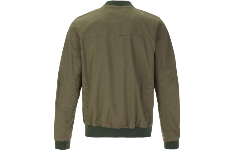 Men's Timberland Logo Pocket Zipper Jacket Forest Green A29WCA58